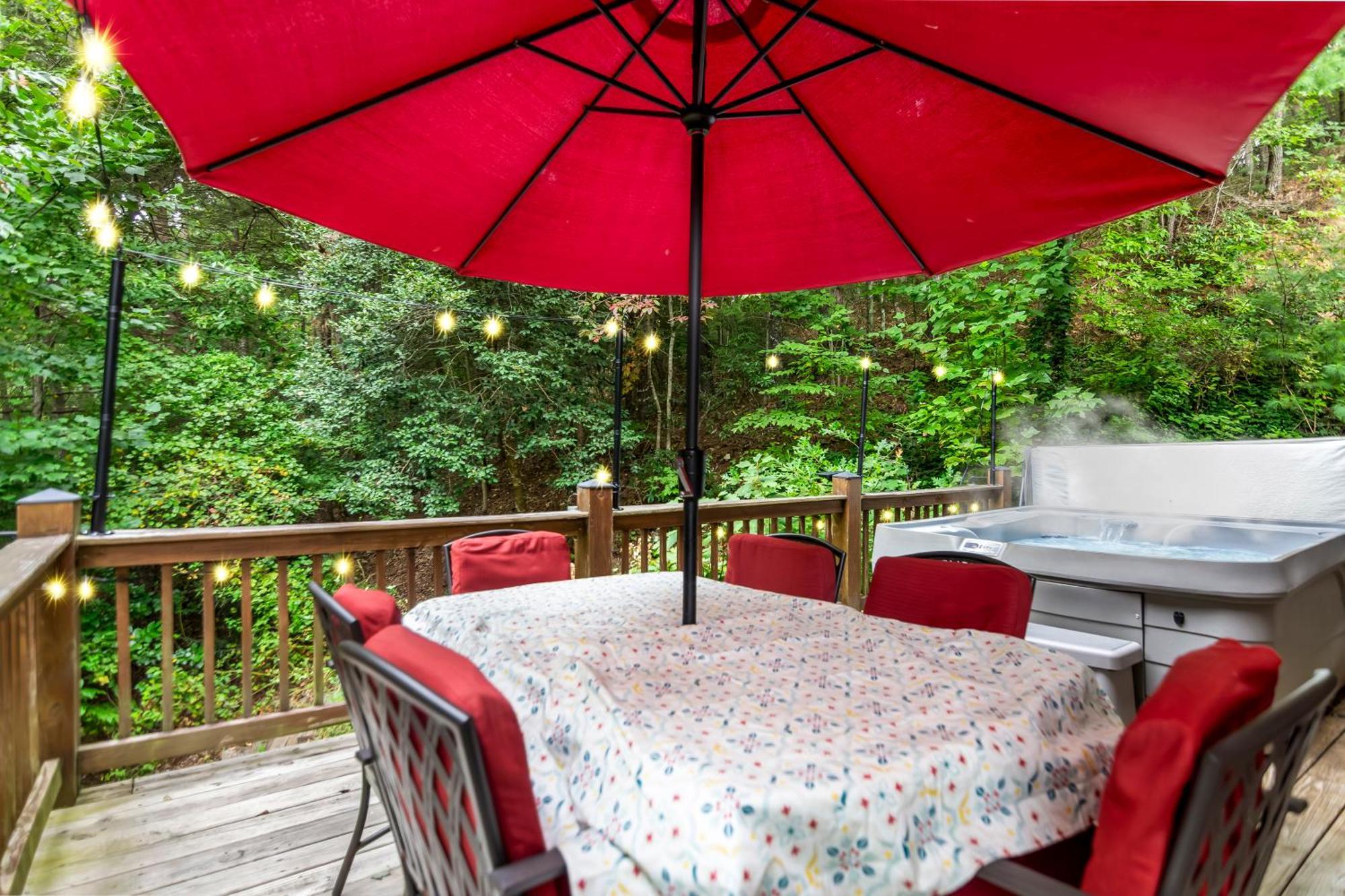 Amazing Creek View Cabin W/ Hot Tub, Firepit & Pool Table 埃利杰 外观 照片