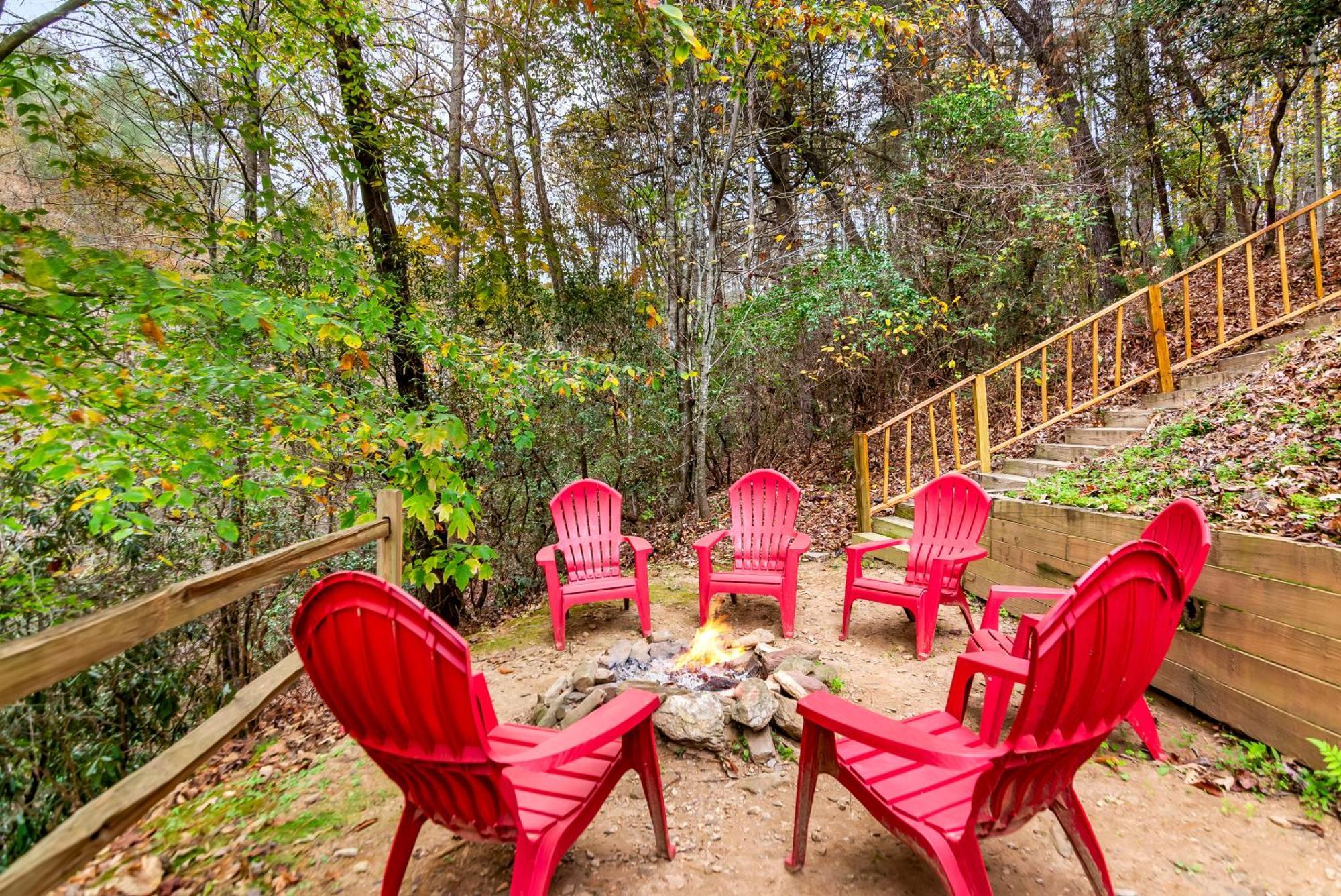 Amazing Creek View Cabin W/ Hot Tub, Firepit & Pool Table 埃利杰 外观 照片